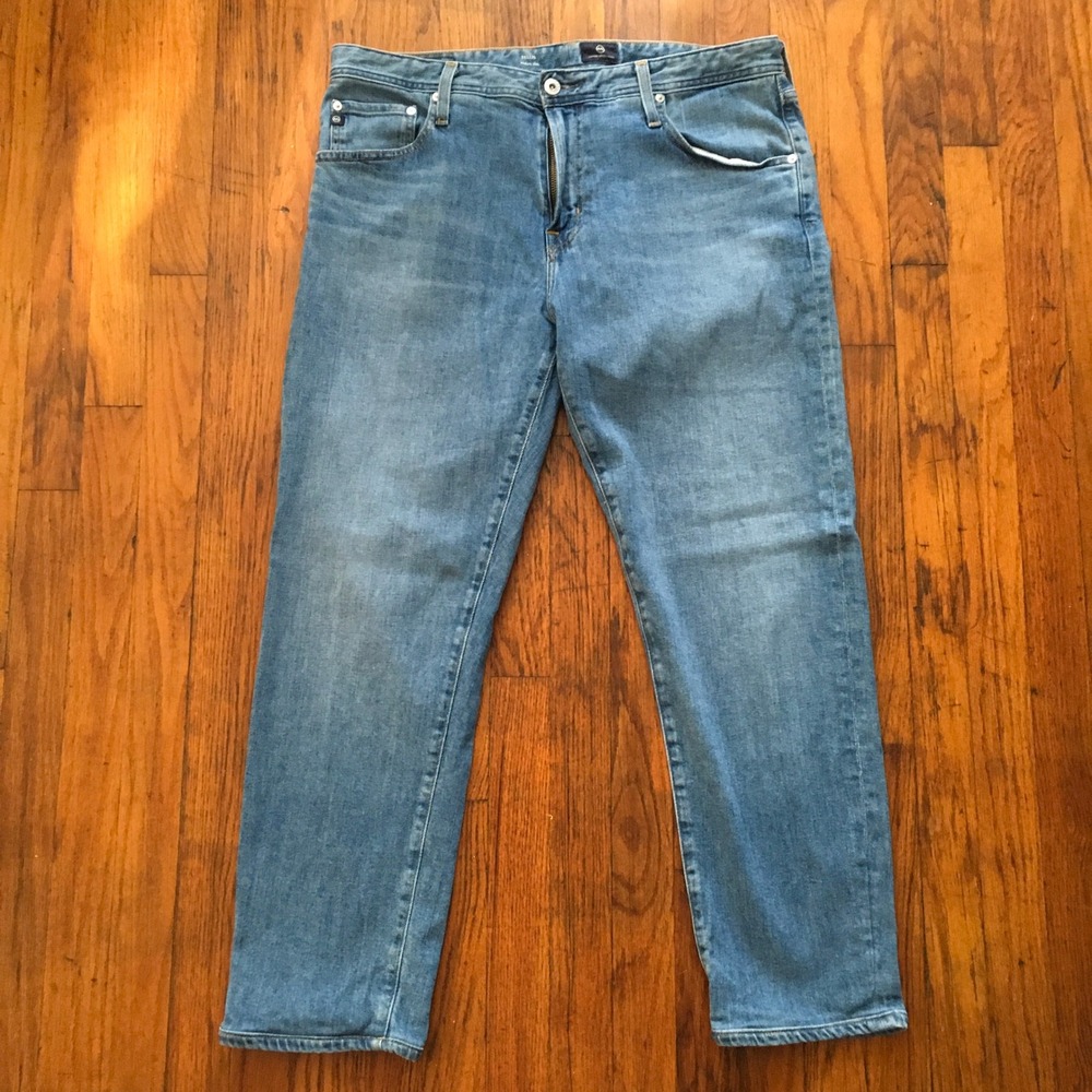 AG Adriano Goldschmied Men's Tellis Modern Slim Deniim Jeans Size‎ 38 x 34